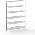Regal Altair 18" Deep x 54" Wide x 86" Height Wire Shelving Kit | 6-Tier | NSF by Regal+Altair