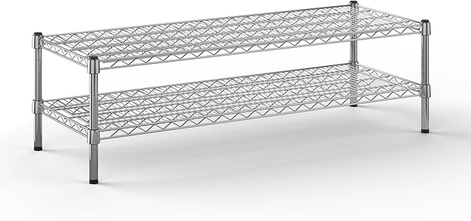 Regal Altair 18" Deep x 48" Wide x 14" Height Wire Shelving Kit | 2-Tier | NSF by Regal+Altair