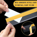 Fainne 100 Pcs 1.25 Inch Shelf Label Strip Holders Plastic Wire Shelf Price Tag - Image 3