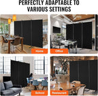 VEVOR Room Divider, 3 Panel Room Divider, Folding Privacy Screen and Portable - Image 6