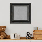 Amanti Art Black Framed Magnetic Board 17x17 X-Small Vision Board - Image 5