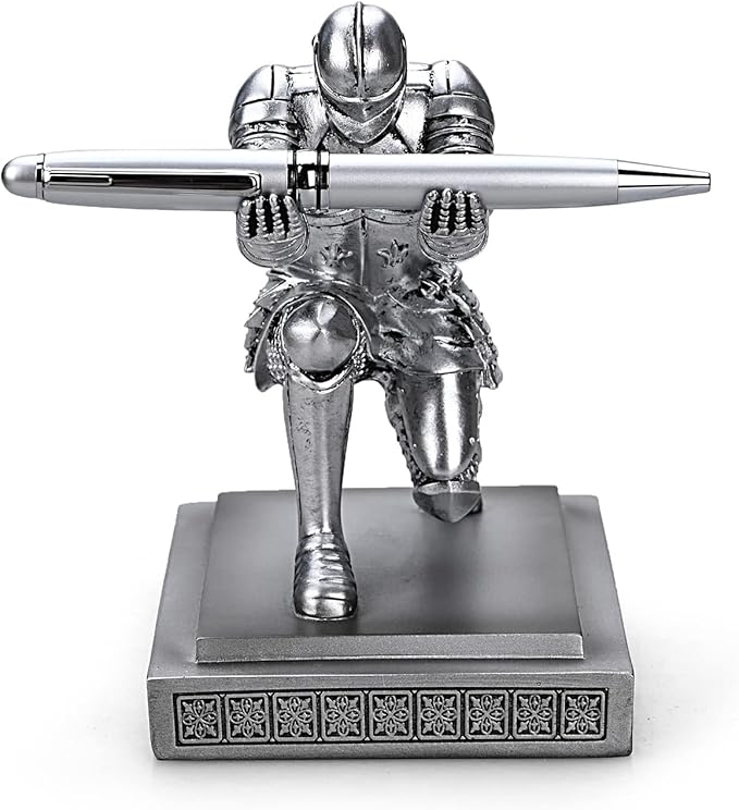 HDMbigmi Knight Pen Holder Pen Stand Desk Organizers and Accessories Resin - Image 2