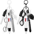 12 pcs Nurse Pen Set Two Colors Black Silver Include Permanent Marker Pen Pen by Draupnir