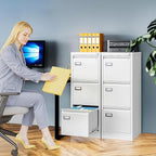 AFAIF 3 Drawer File Cabinet - Image 2