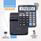 Premium Commercial 12-Digit Large Desktop Calculator - Image 5