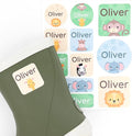 Large Name Labels for Kids by Teddylabels