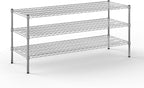 Regal Altair 21" Deep x 60" Wide x 27" Height Wire Shelving Kit | 3-Tier | NSF by Regal+Altair