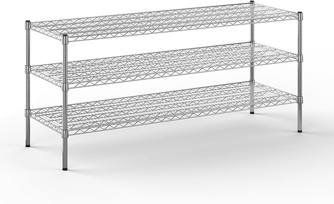 Regal Altair 21" Deep x 60" Wide x 27" Height Wire Shelving Kit | 3-Tier | NSF by Regal+Altair