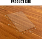 Kuyal Clear Chair Mat, Hard Floor Use - Image 7