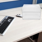LIGHTAOTAO Stackable Desk Organizer Tray Paper Holder - Image 4