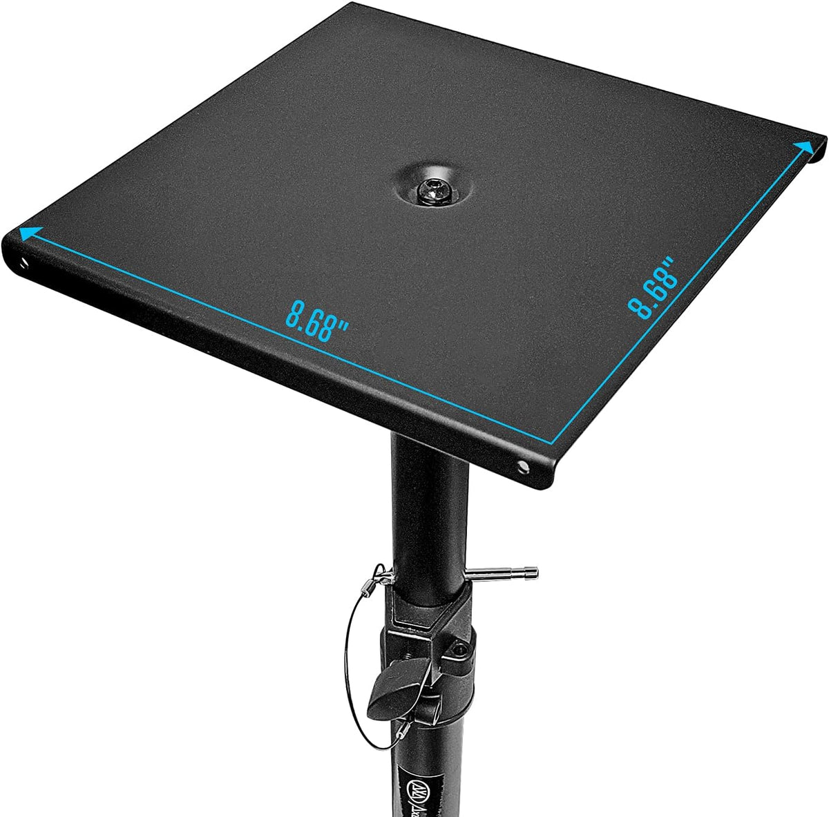 AxcessAbles Studio Monitor Speaker Stands Pair. 80lb Capacity per Stand. Adju...