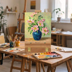 Tabletop Art Easel for Painting, Premium Wooden Sketchbox, Portable Desktop - Image 7