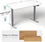VIVO Electric 55 x 28 in Standing Desk, Memory Height Adjustment, 1B Series - Image 3