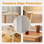 Clear Soft Corner Protectors for Furniture Strip, 1.18 in x 6.6 FT, Sharp Edge - Image 6
