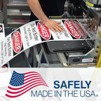Custom OSHA Style Warning Sign 10" x 14" Plastic Sign, Customizable "Your Text - Image 8
