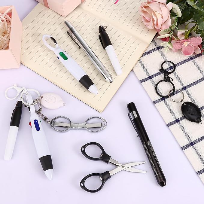 12 pcs Nurse Pen Set Two Colors Black Silver Include Permanent Marker Pen Pen - Image 6