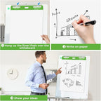 DINGIXOC Mini Easel Pads 13 x 17 Inch, 4 Pack Non-Stick Flip Chart Paper - Image 3