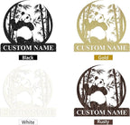 Personalized Panda Metal Sign | Family Name Sign | Panda Home Decor | Custom - Image 9