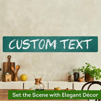 Custom Sign, Custom Street Sign, 11 Font Colors, 13 Font Styles, 4 Hole Options - Image 4