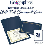 Geographics Classic Linen Document Covers, 12.5” x 9.75” - Image 2