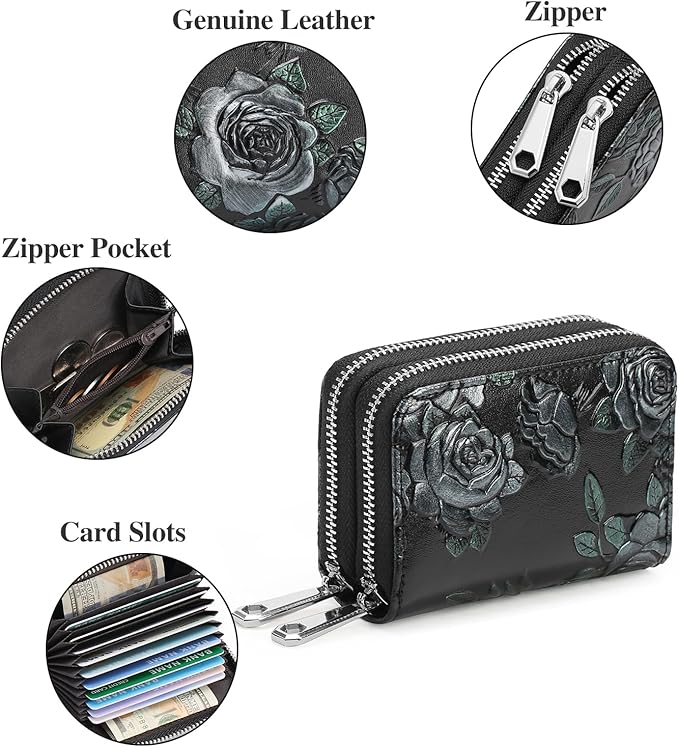 GOIACII Small Genuine Leather Wallet - Image 5