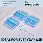 NEEWAY Colorful Large Paper Clips, 2 Inch Jumbo Paper Clips, 3 Pack of 50 - Image 6