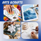 Veritas White Cardstock 8.5 x 11”, 110LB/199GSM Heavyweight Card Stock - Image 5