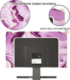 Baocicco Violet Gold Marble Waterproof Weatherproof and Dust-Proof TV Screen - Image 3