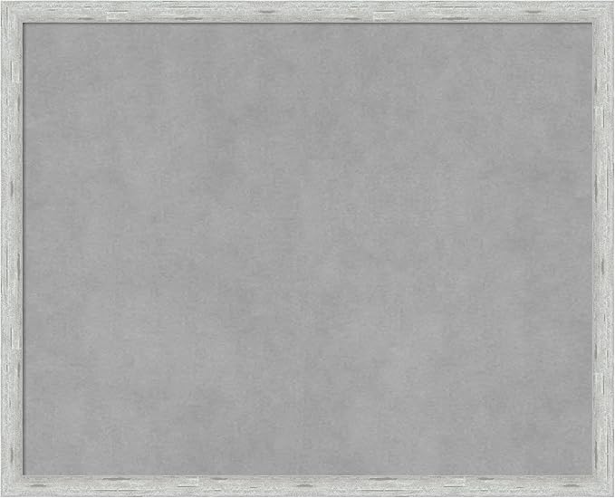 Amanti Art Silver Framed Magnetic Board 17x21 Small Vision Board by AmantiArt