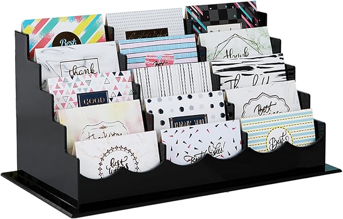 Vevitts Business Acrylic Card Holder Display by Vevitts