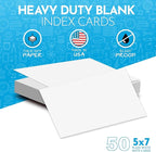 Home Advantage 5x7 Blank Index Cards - Image 2