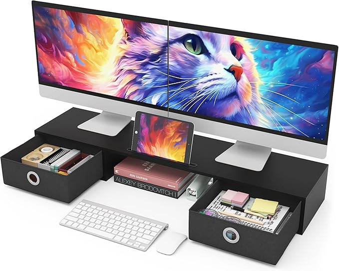 WESTREE Dual Monitor Stand Riser by WESTREE