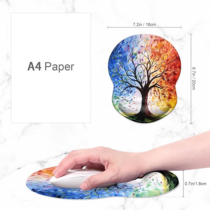 ITNRSIIET Ergonomic Mouse Pad - Image 2
