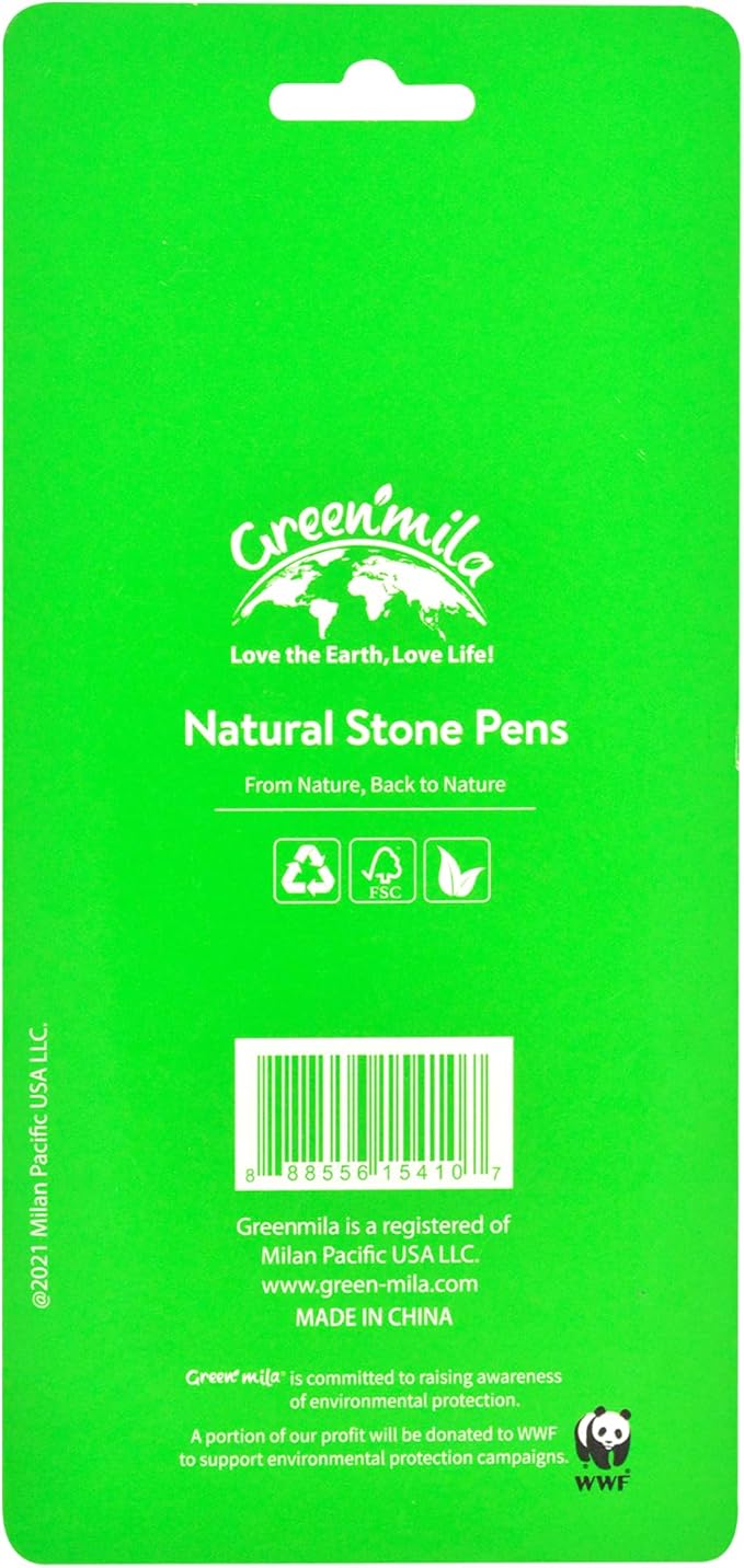 Green Mila Durable Pens, 1.0mm Ballpoint Pens Premium Writing Quality - Image 6