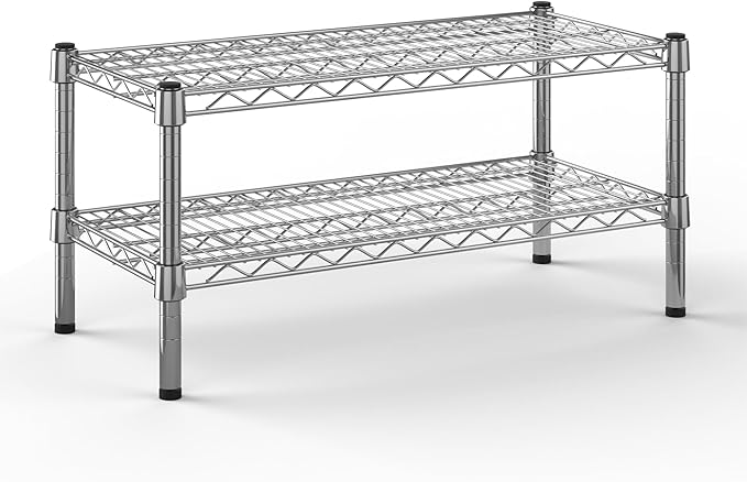 Regal Altair 14" Deep x 30" Wide x 14" Height Wire Shelving Kit | 2-Tier | NSF by Regal+Altair