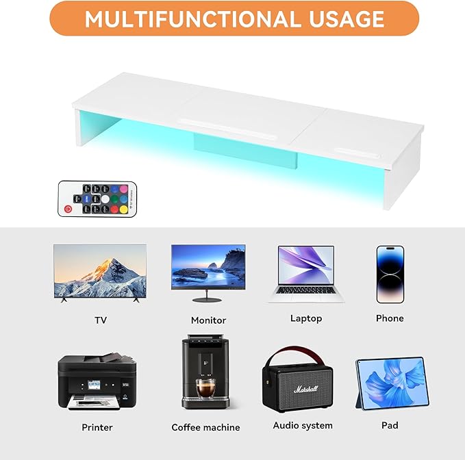Qupui Dual Monitor Stand Riser - Image 7