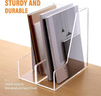 SANRUI Acrylic Magazine File Holders, Classroom Organization and Storage - Image 5