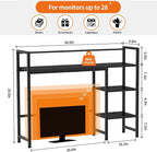Snughome Desk Shelf, 38.6" Desk Hutch - Image 3