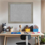 Amanti Art Grey Framed Magnetic Board 24x28 Medium Vision Board - Image 6