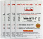ChtepTamper 100 Pieces Total Transfer Tamper-Evident Stickers Security Labels - Image 3