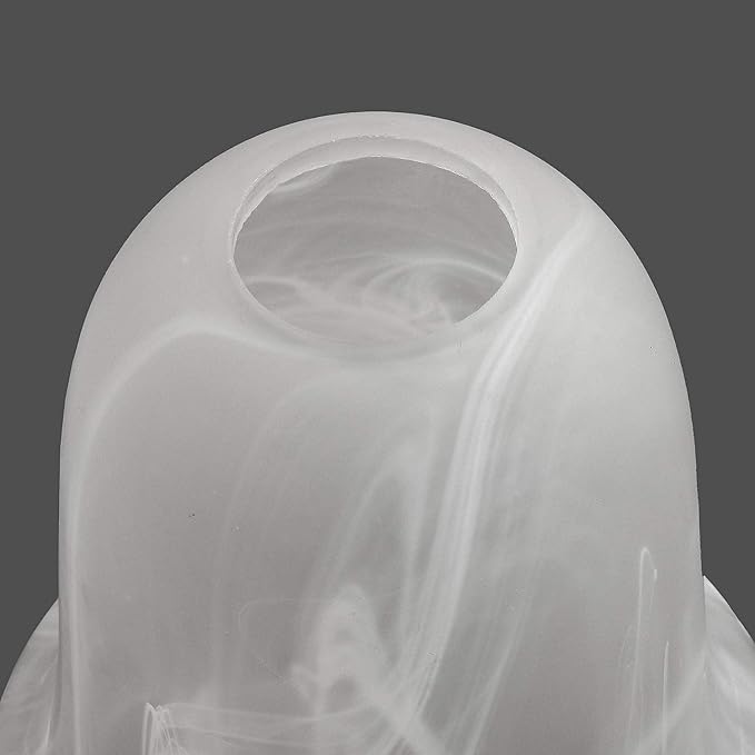 Eumyviv Bell Shaped Alabaster Glass Lamp Shade Replacement - Image 6