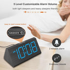 DreamSky Wooden Digital Alarm Clocks - Image 6
