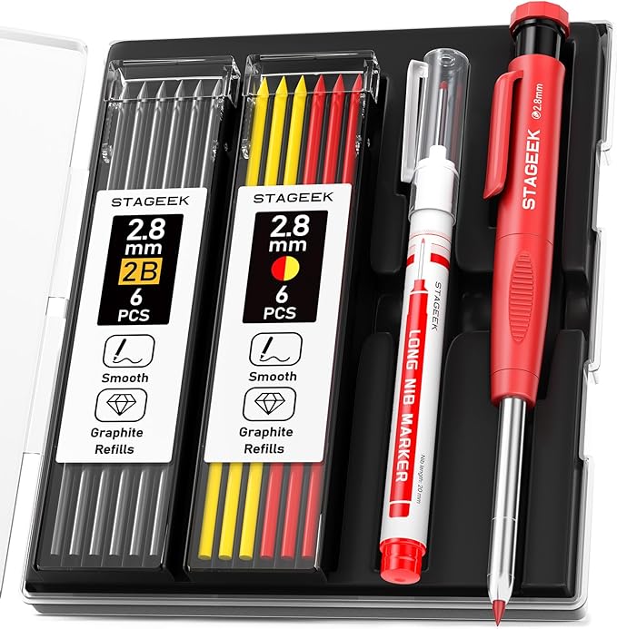 STAGEEK Carpenter Pencils Set by STAGEEK