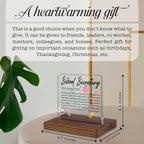 School Secretary Gifts, Thank You Desk Sign - Image 4