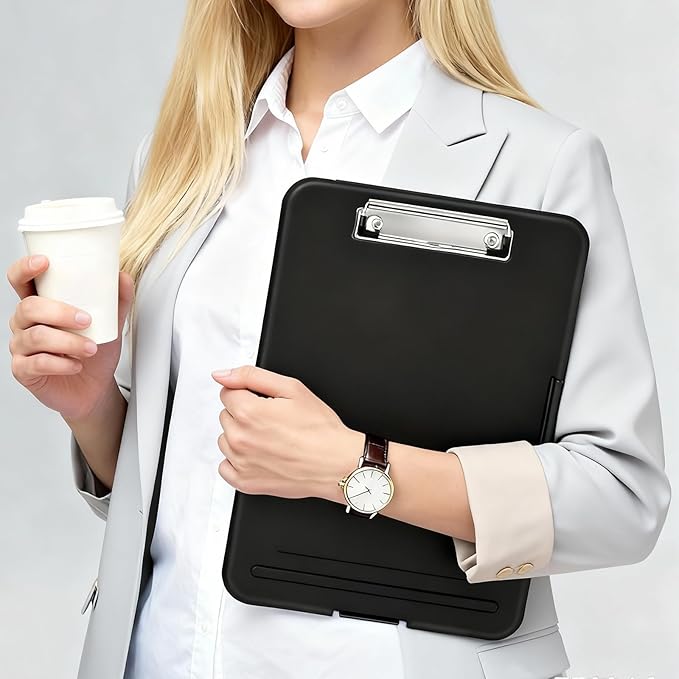 8 Pack Clipboard with Storage, High Capacity Storage Clipboard 8.5 x 11 with - Image 6