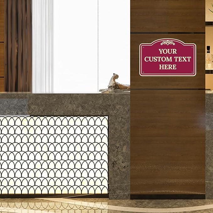 Custom Decorative Sign, Personalized Metal Sign - Image 6