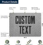 Custom Sign, Custom Street Sign, 11 Font Colors, 13 Font Styles, 4 Hole Options - Image 6