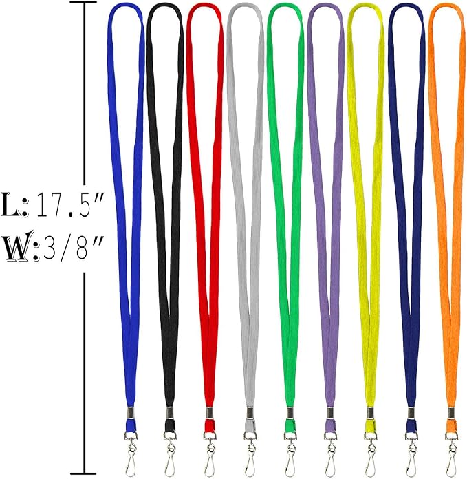 Ollain Badge Lanyards Flat Lanyard Swivel Hooks Durably Neck Bulk lanyards - Image 2