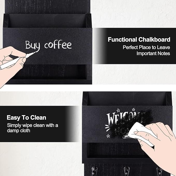Lucundm Key and Mail Holder for Wall, Key Holder - Image 5