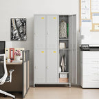 SUPEER 6 Doors Metal Locker Employee - Image 6